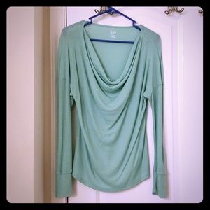 Swoop Neck Blouse